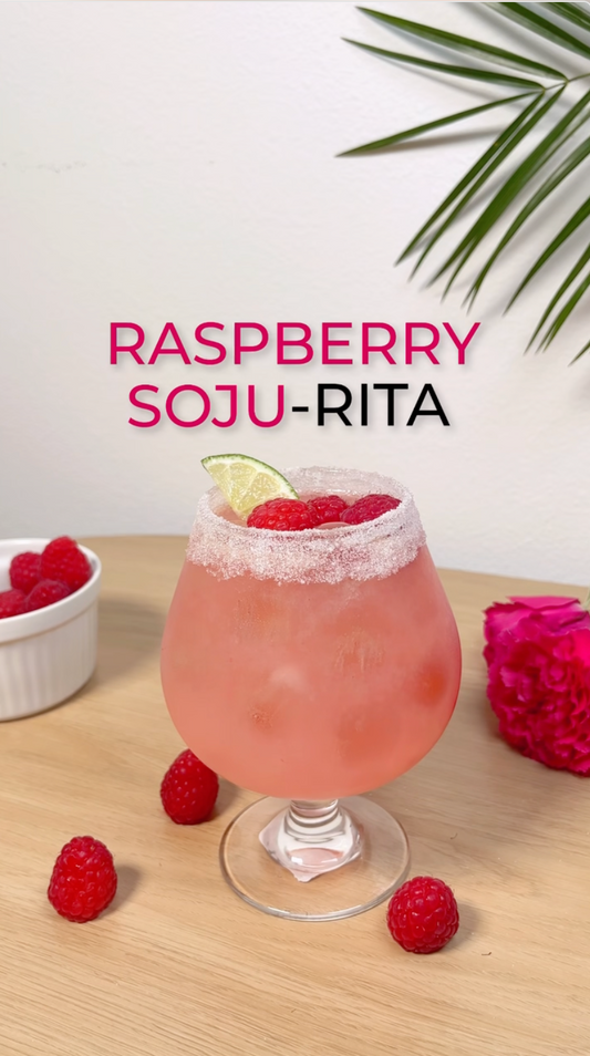 Raspberry Soju Cocktail