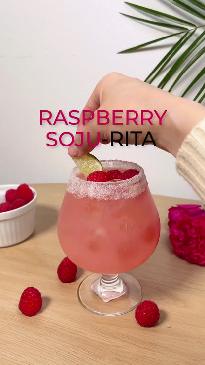 Raspberry Soju Cocktail